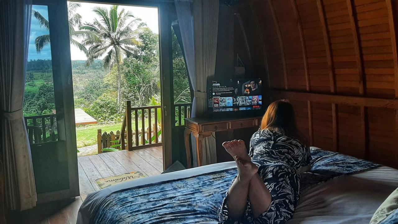 Omah Bapak Ijen Eco House Hotell Licin Exteriör bild